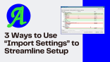 import settings cfd tutorial